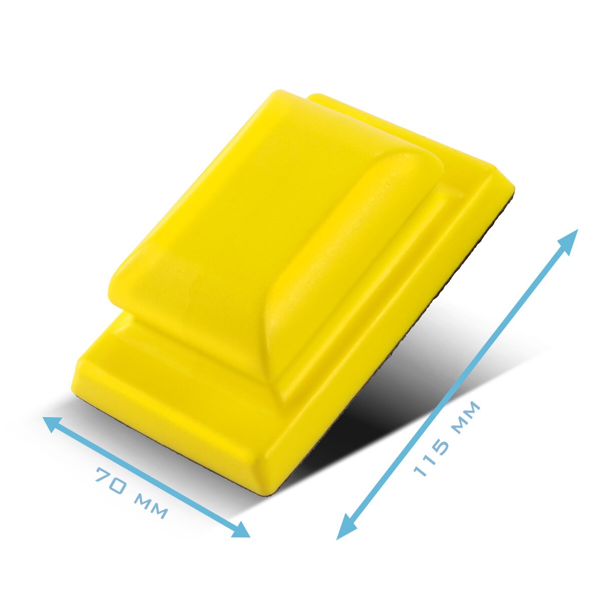 STAHLWERK hand sanding block set with P80 | P100 | P120 | P150 | P180 | P240 | P320 grit sanding block | Abrasive sponge | Hand sander made of PU foam with Velcro abrasive 70 x 115 mm