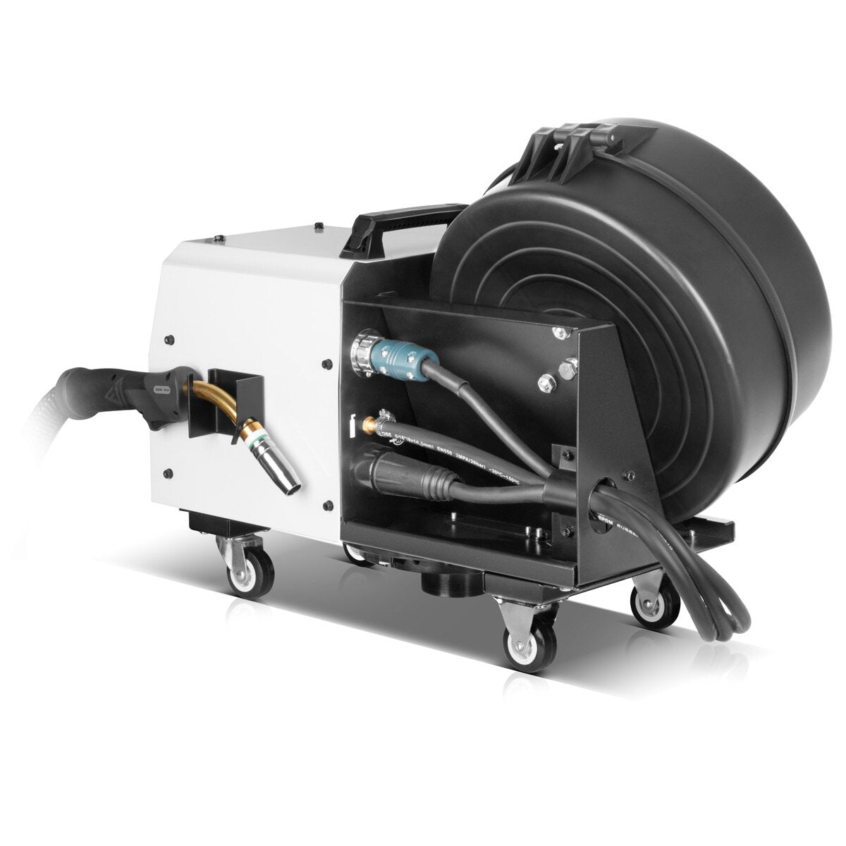 STAHLWERK Schweißgerät MIG MAG 300 Pro Vollsynergischer IGBT Inverter mit 300 A und Puls-Funktion 3-in-1 Kombi-Schweißanlage MIG MAG | MMA | Lift-TIG