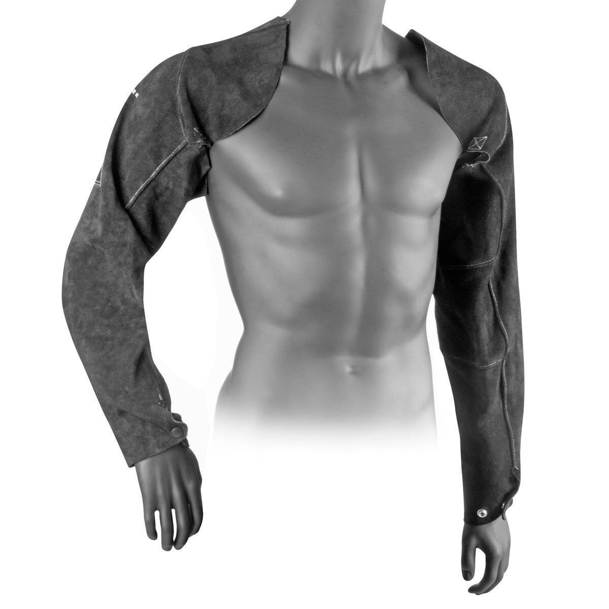 STAHLWERK welding sleeves | Welder's gauntlets | | Welding arm protection | Welding protective clothing with straps made of high-quality split leather for welding and plasma cutting