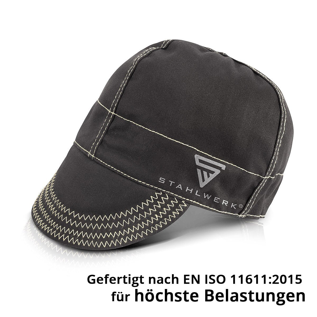 STAHLWERK welding cap | Welder's hat | Welding helmet | Welding hood | Welder mask | Flame-retardant welding protective clothing for welding and plasma cutting