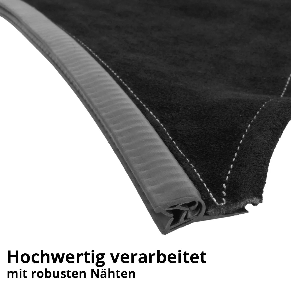 STAHLWERK protección de cuello y pecho de cuero para cascos de soldadura | Protección universal contra salpicaduras, chispas y rayos UV | Fácil montaje | Mano de obra de alta calidad | Ajuste con clip/prensa