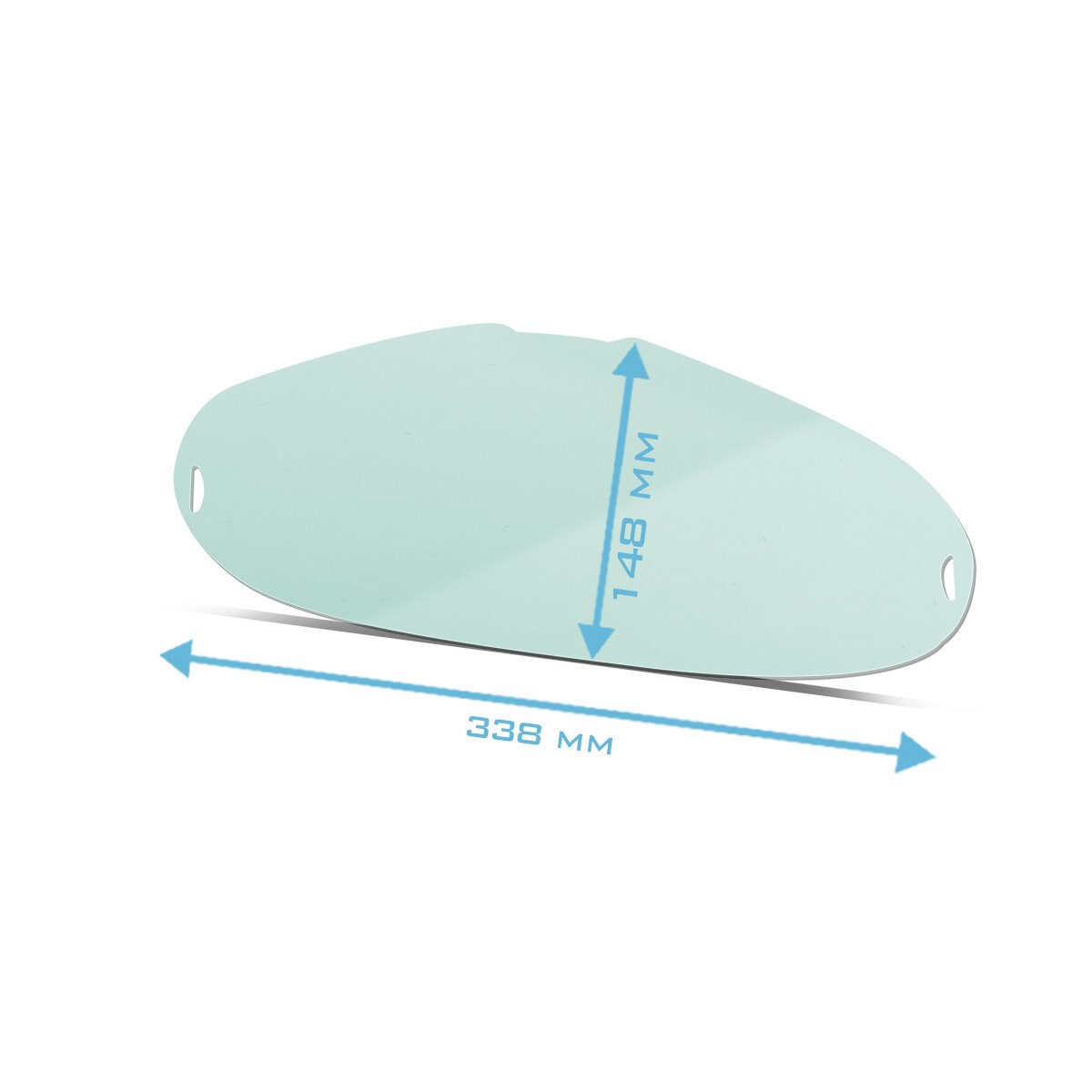 STAHLWERK Lot de 2 lentilles pour casque de soudage, lentilles de remplacement intérieures et extérieures | Verre de protection pour le soudage | Lentilles de rechange pour casque de soudage entièrement automatique ST 800 PV