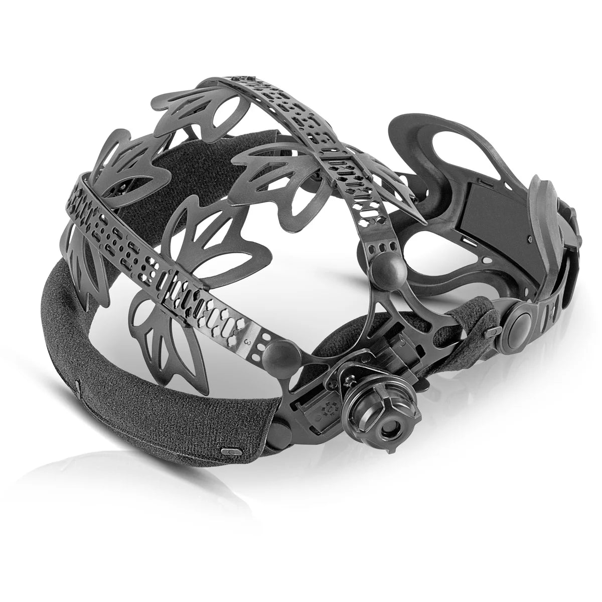 STAHLWERK universal headband for welding helmets in a set of 2 made of high-quality plastic with versatile adjustment options, ergonomic fit, integrated head pad and replaceable sweatband