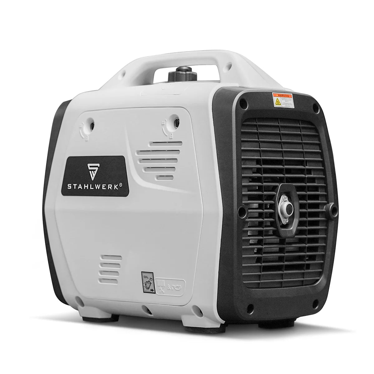 Générateur essence STAHLWERK IG-3500 ST 3,5 kW | Générateur d'énergie à onduleur de 4,76 HP | Générateur multi-alimentation | Générateur de secours, 4 temps, 5 connexions consommateurs, économe en consommation et nécessitant peu d'entretien