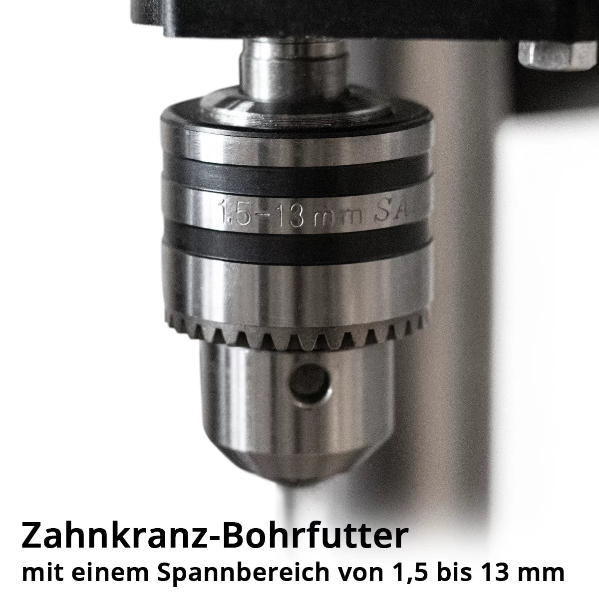 STAHLWERK BD-350 ST column drilling machine | Precise Bench Drill 350W for DIY, Metal Construction | Drilling diameter Ø 13 mm | 620 - 2,620 rpm | Robust drilling table and metal base for stability