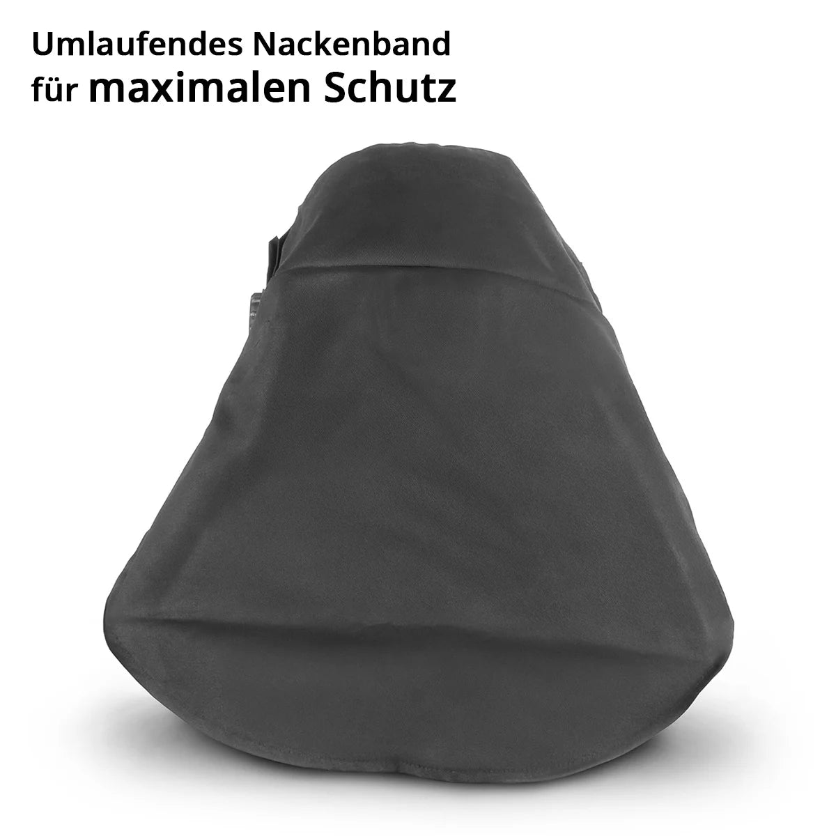 Protection UV universelle pour le cou STAHLWERK pour casques de soudage | Protection ignifuge de la tête et du cou | Housse de protection pour casque de soudage à clipser/à pression | Très léger et flexible