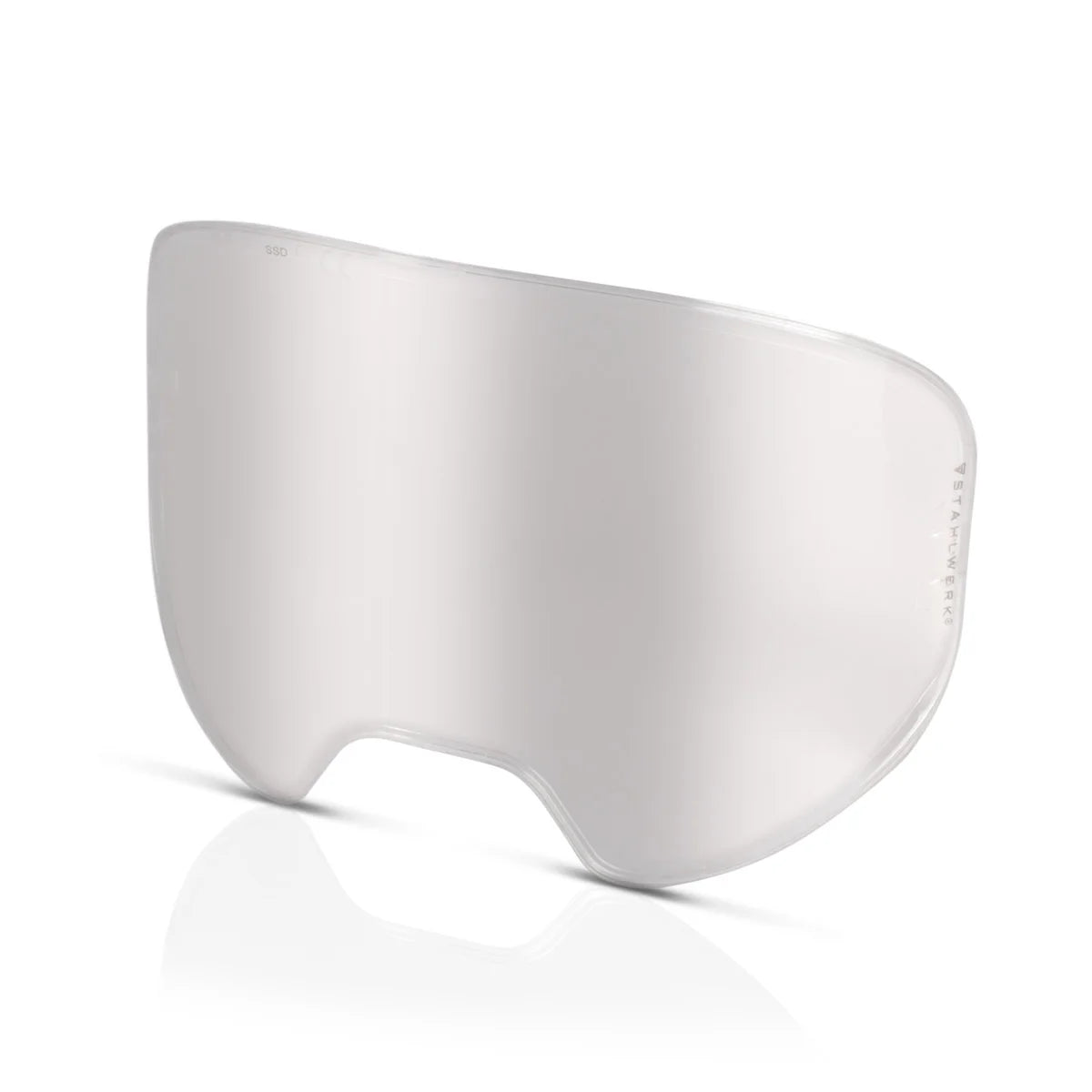Lentilles de visière intérieure STAHLWERK pour casque de soudage MASTER | Ensemble pratique de 5 | Vitres de protection à haute résistance selon EN ISO 16321 | Verres de remplacement transparents | Protection des yeux et du visage | Grand champ de vision