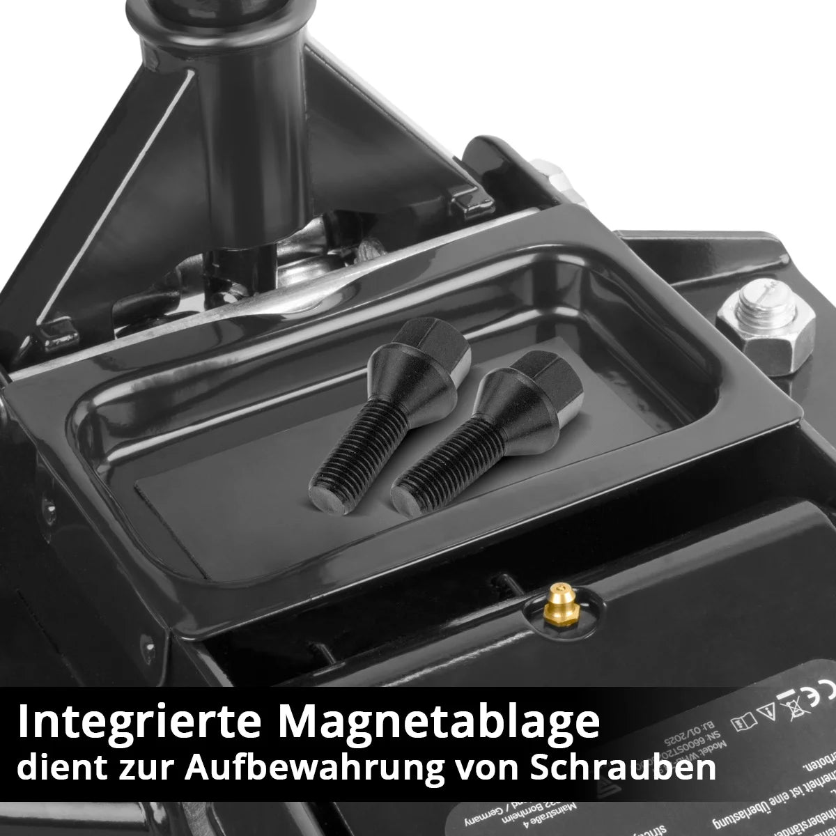 STAHLWERK Reifenwechsel Set Wagenheber WHB-73 ST mit 3 t Tragkraft, gummierten Rollen, Doppelhubkolben und 73-500 mm Hubbereich | Drehmomentschlüssel TW-350 ST mit 70-350 Nm | Arbeitshandschuhe