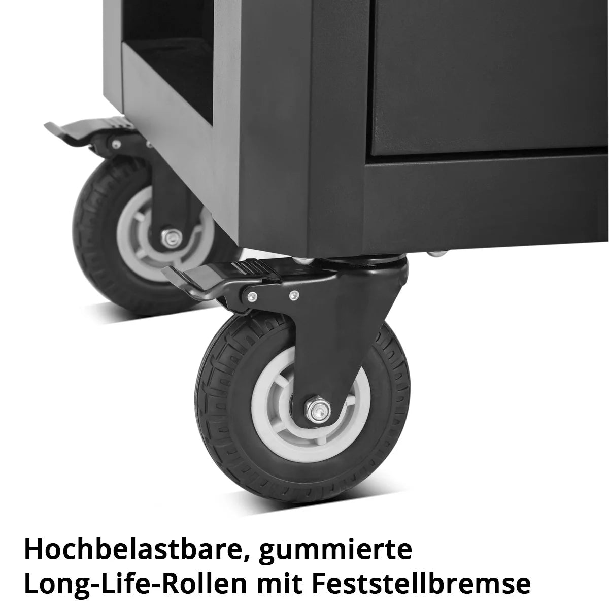 STAHLWERK desserte d'atelier FALCON | Chariot à outils XL verrouillable | Chariot de montage professionnel avec 7 tiroirs et roues caoutchoutées longue durée | Chariots à outils pour l'industrie, l'artisanat, les ateliers et le bricolage