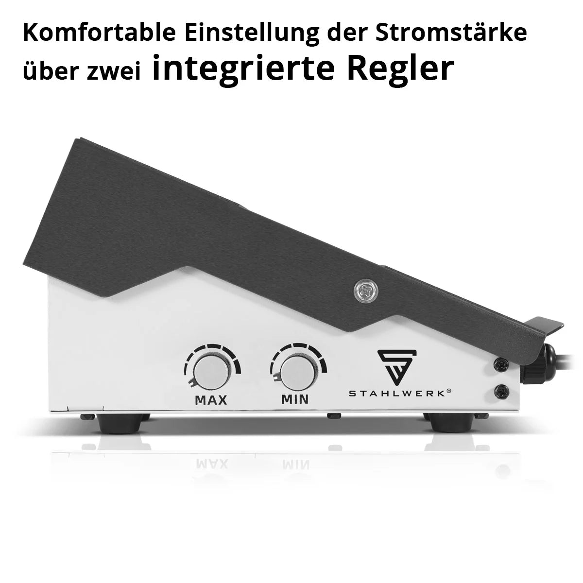Pédale STAHLWERK TIG pour la pédale numérique AC/DC TIG 200 Puls Pro et AC/DC TIG 200 Puls Pro | Pédale | Télécommande | Interrupteur à pédale | Télécommande avec câble de 4 m