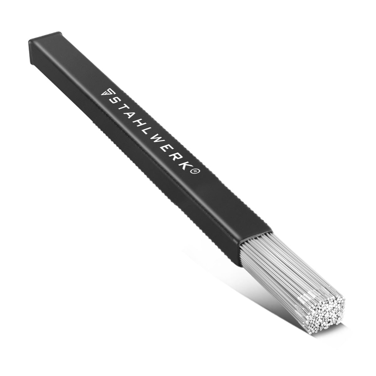 Varillas de soldadura TIG STAHLWERK ER4043Si5 de aluminio de alta aleación / Ø 2,4 mm x 500 mm / 2 kg / incluida caja de almacenamiento