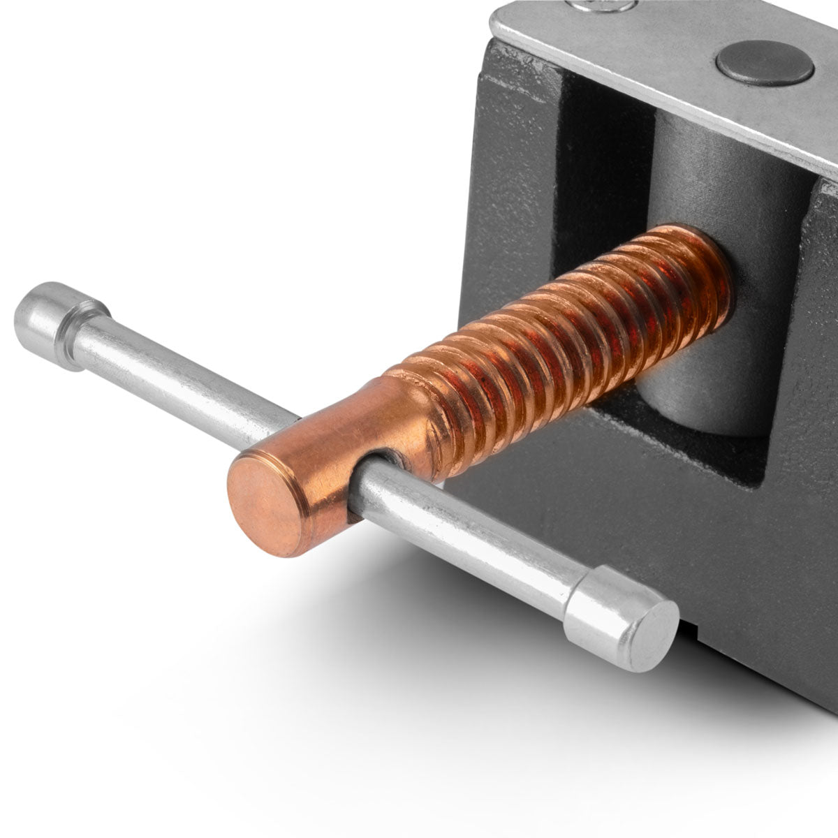 STAHLWERK WK-100 ST welding angle clamp / angle clamp with 100 mm jaw width for fixing workpieces at a 90° angle