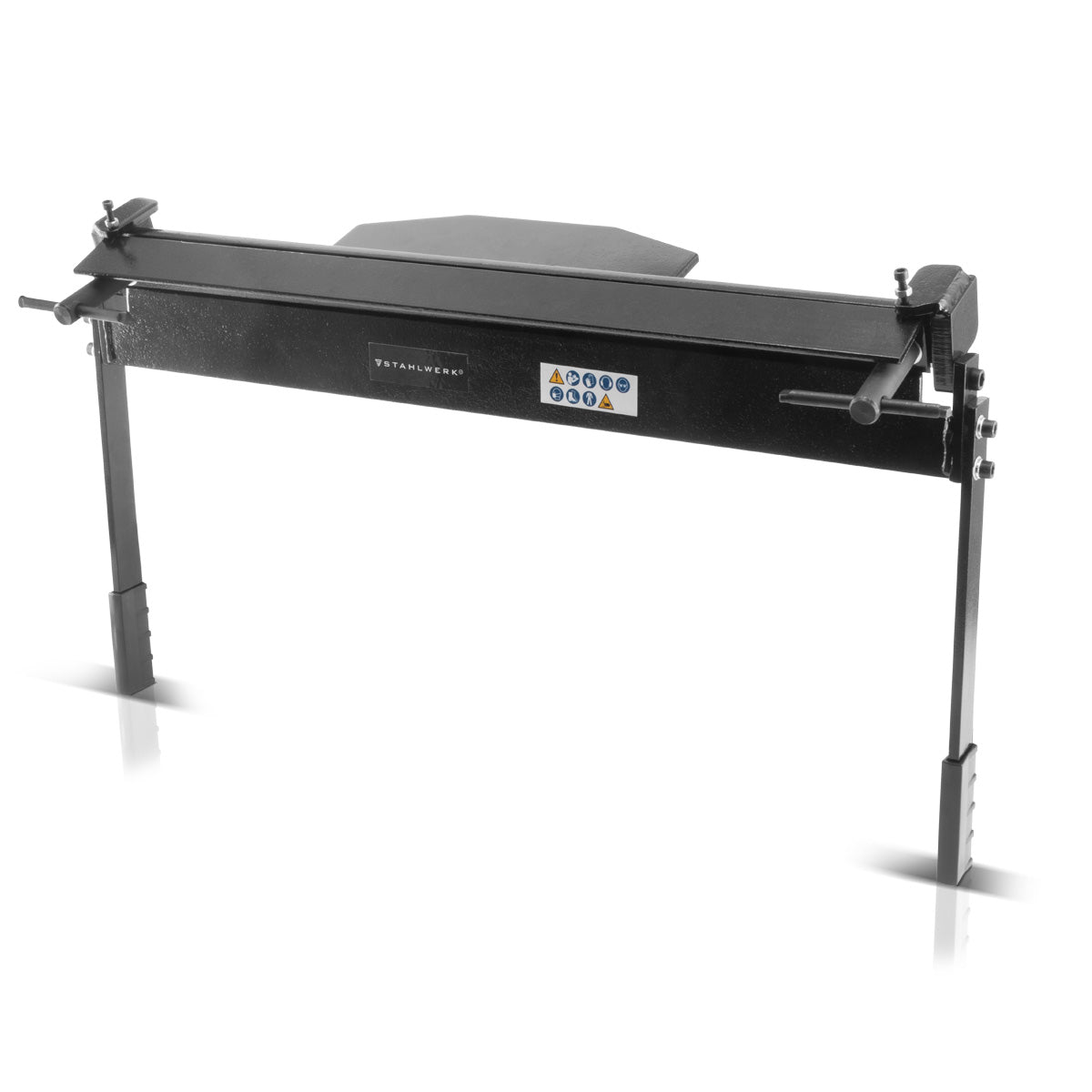 STAHLWERK folding bench AB-630 ST - sheet metal bending machine for sheets up to 1.2 mm thick, bending angle 0 to 135 degrees, working range 630 mm
