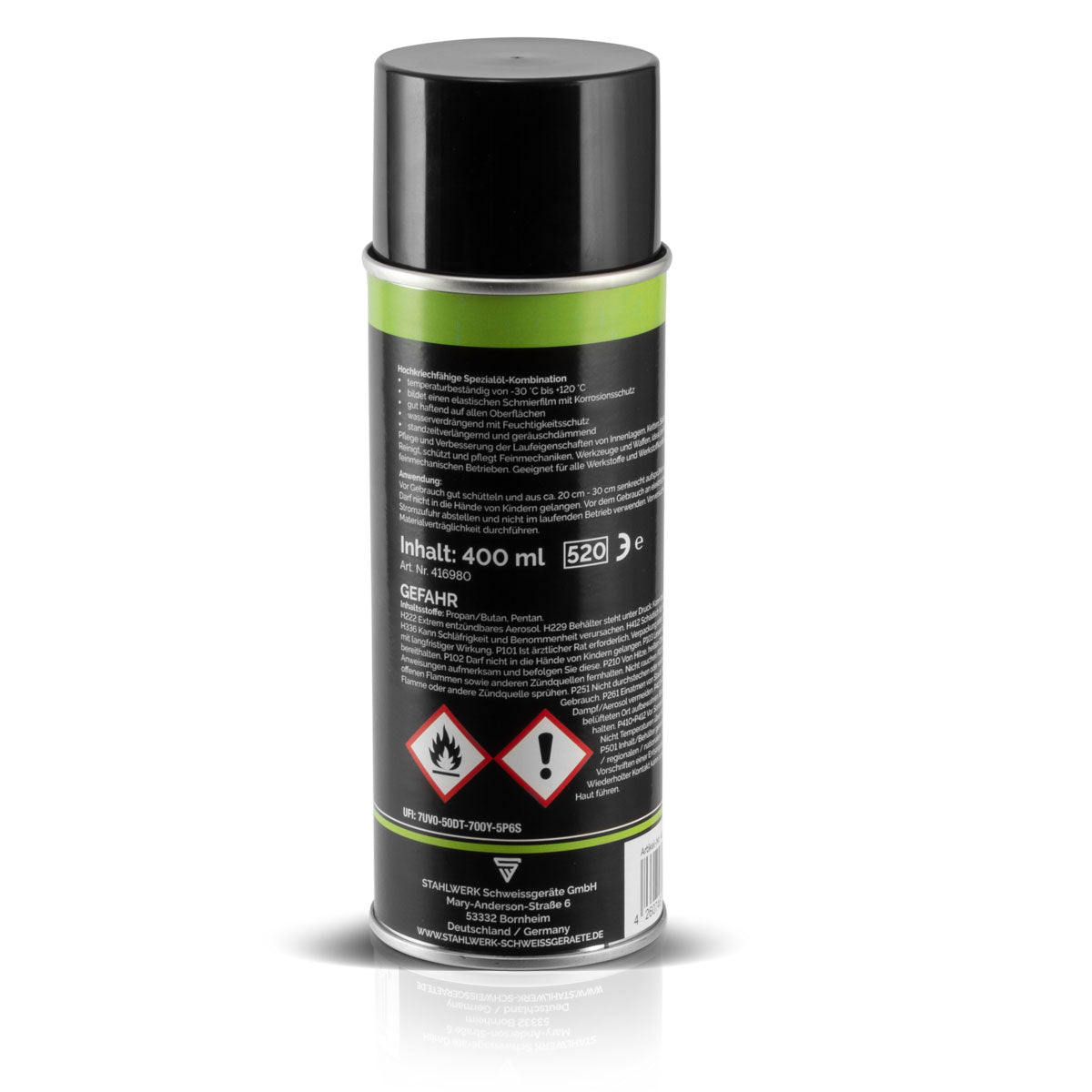 STAHLWERK set of 3 professional penetrating oil for spraying, universal lubricant and lubricant in a 400 ml can