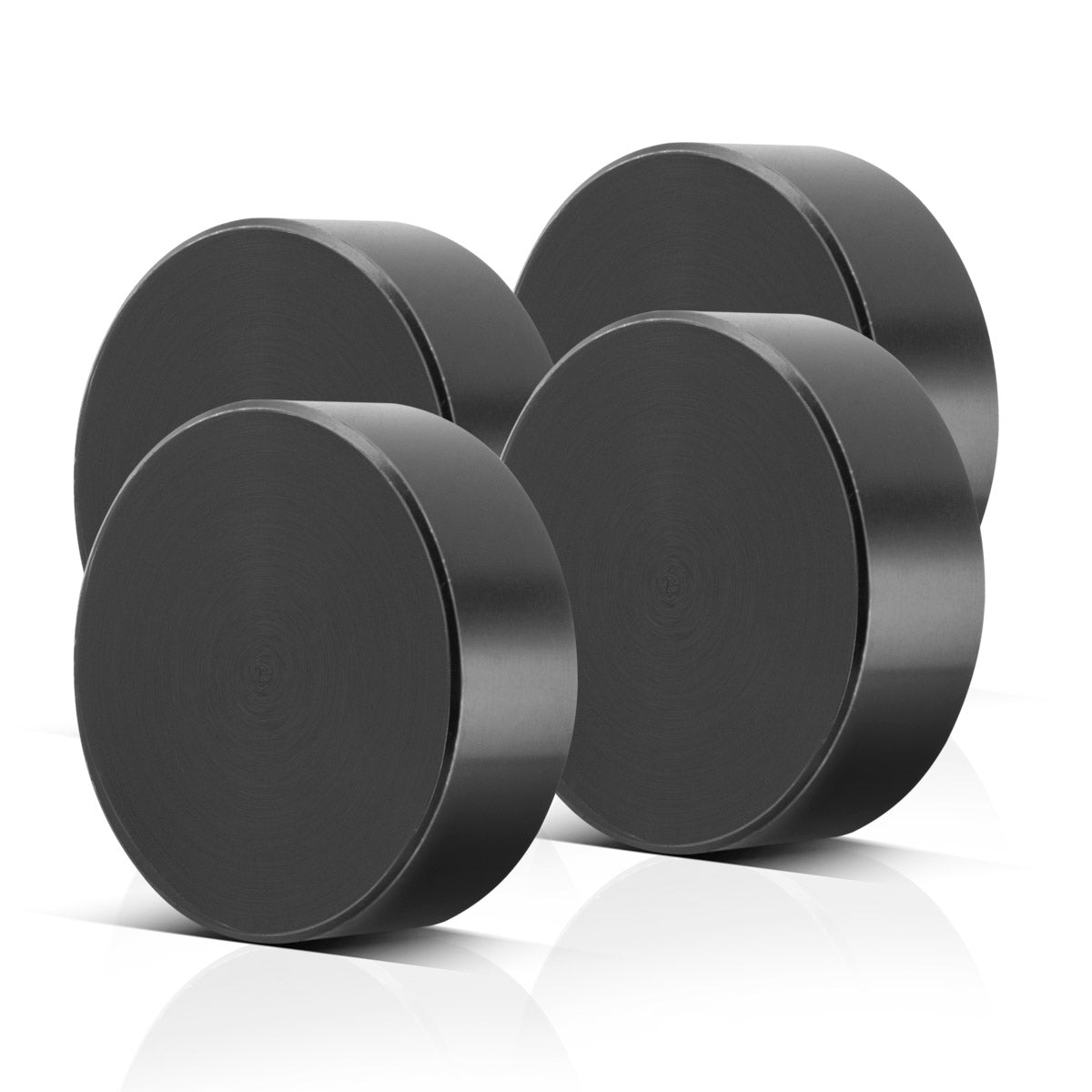 STAHLWERK magnetic stop stackable 44 x 15 mm universally applicable e.g. for welding tables - practical set of 4