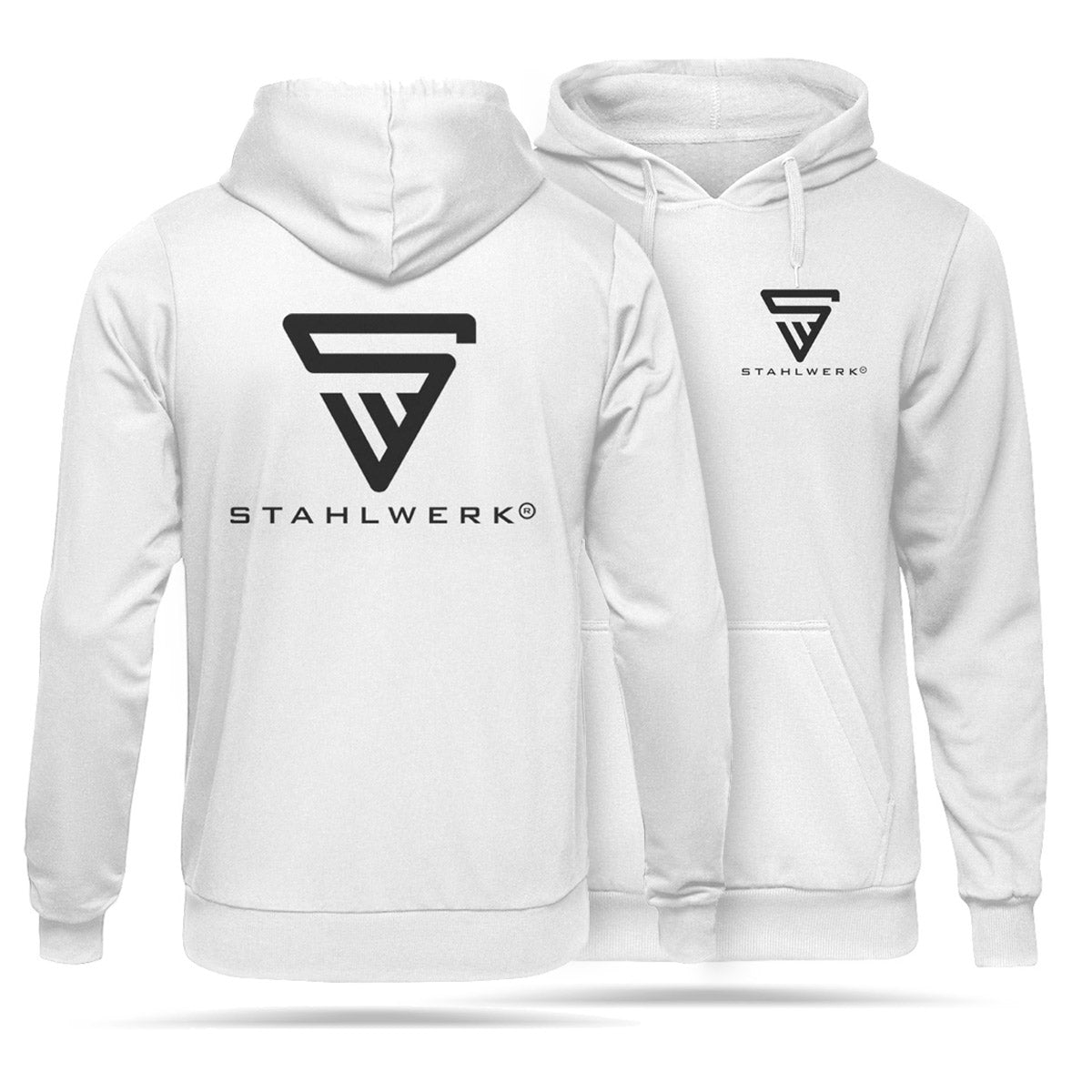 STAHLWERK Hoodie / Hoody White Size L