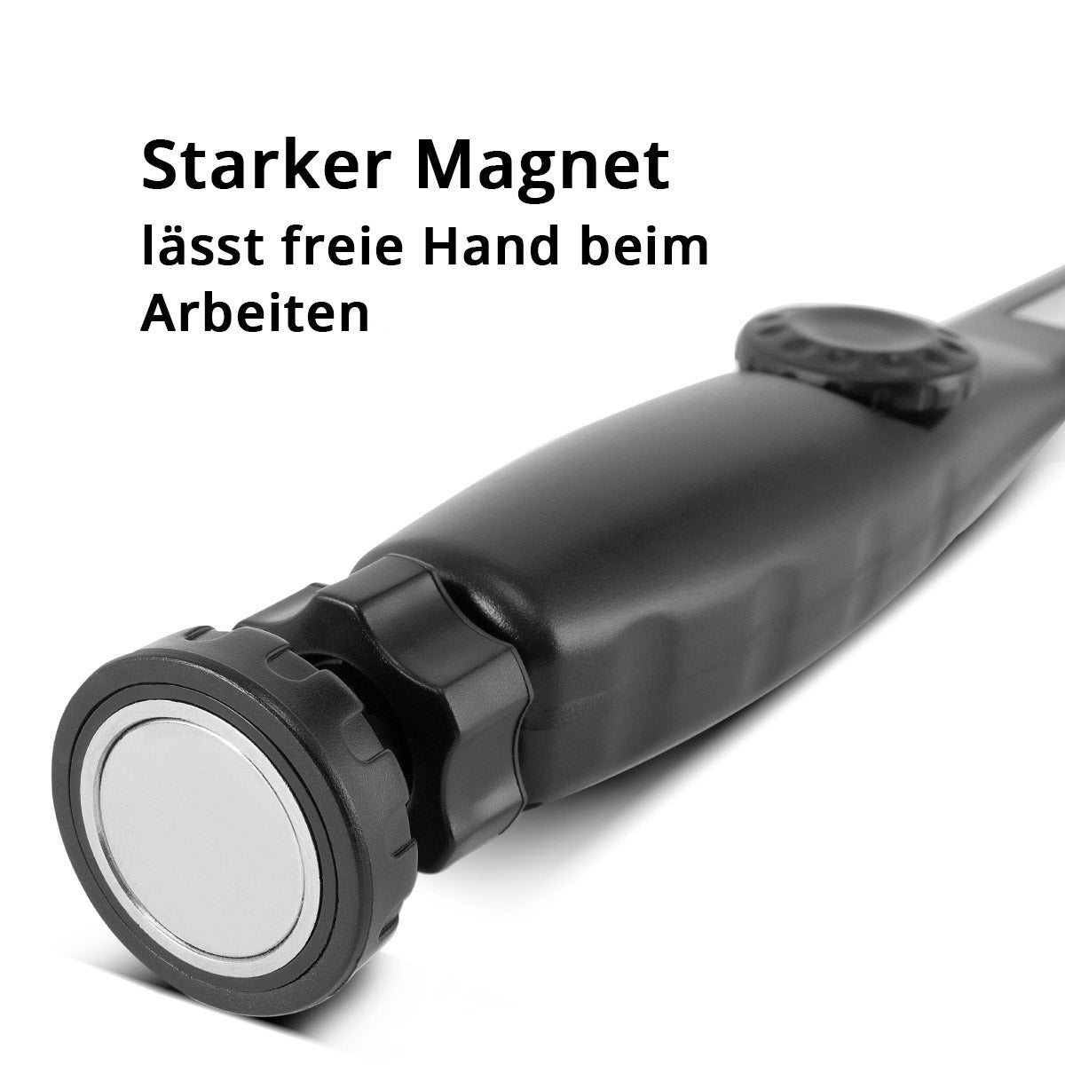 STAHLWERK LED work light AL-300 ST Powerful penlight/torch/flashlight with integrated battery, USB port and swiveling magnetic base, infinitely adjustable
