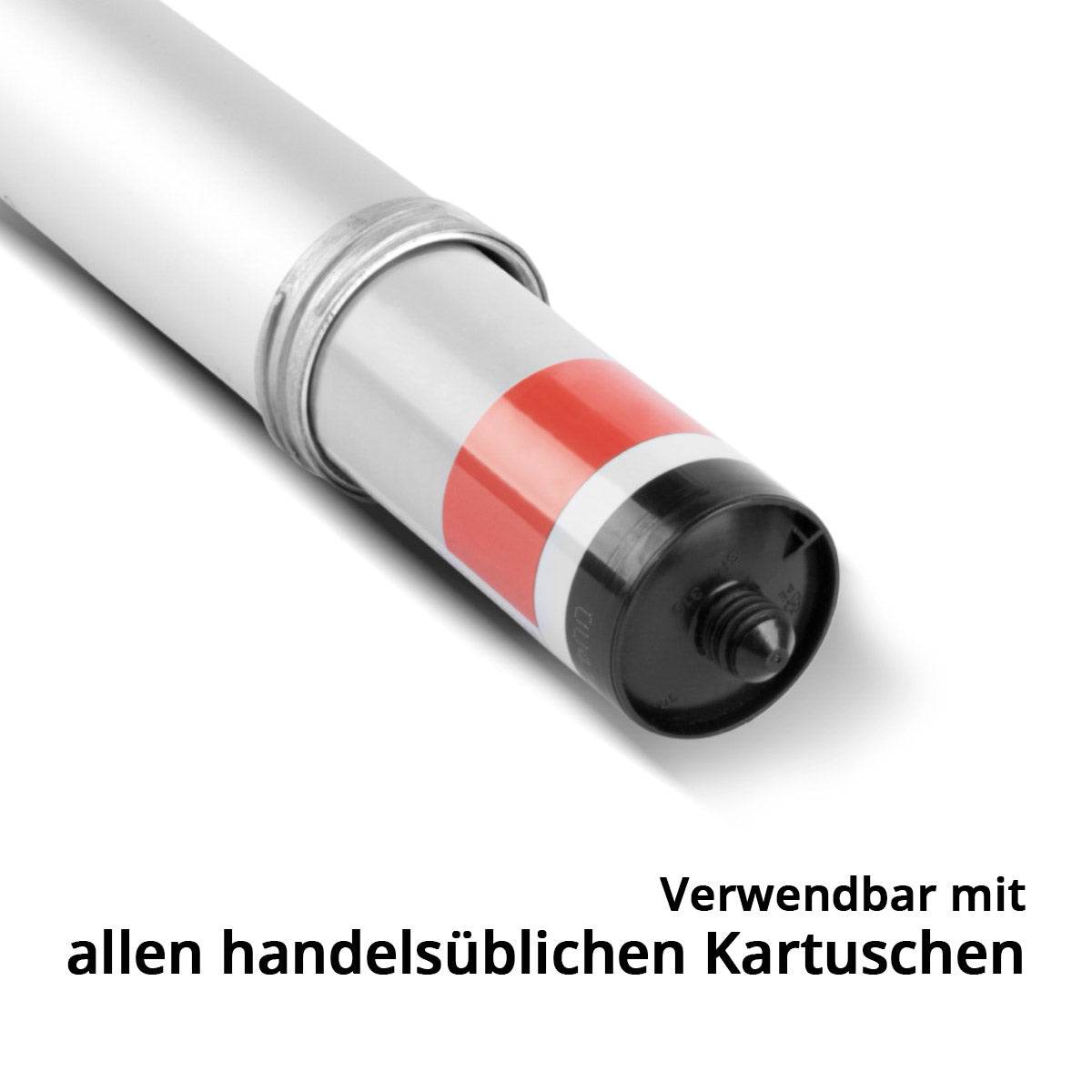 STAHLWERK Silikonpistole SP-600 ST 600 ml Kartuschenpresse / Kartuschenpistole aus stabilem Aluminium für Kartuschen und Beutel zum Silikonieren und Aufbringen von Kleb- und Dichtstoffen
