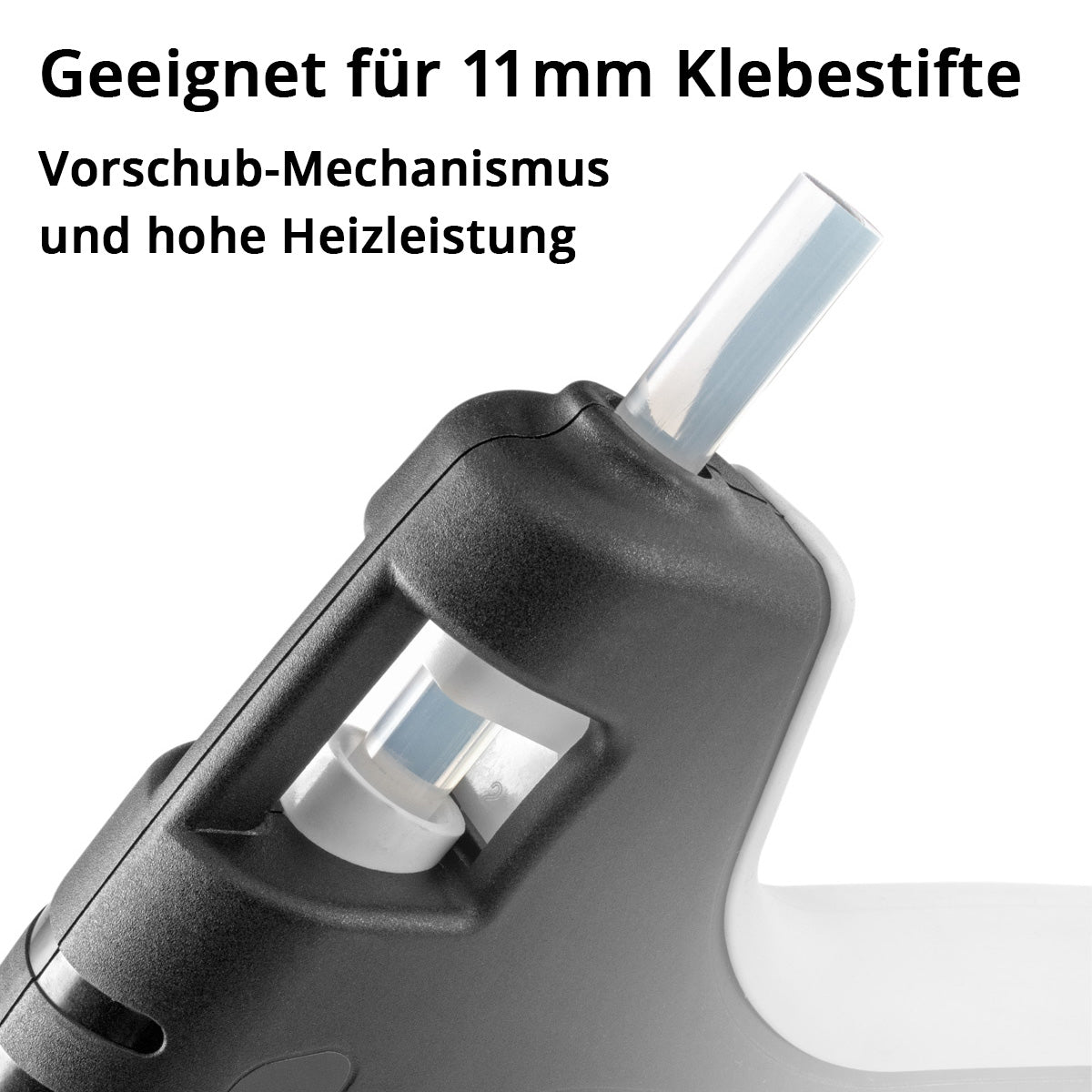 STAHLWERK Heißklebepistole HKP-250 ST Profi-Klebepistole  / Heißkleber / Schmelzklebepistole mit Rückschlagventil und 250 Watt für 11 mm Heißklebestifte