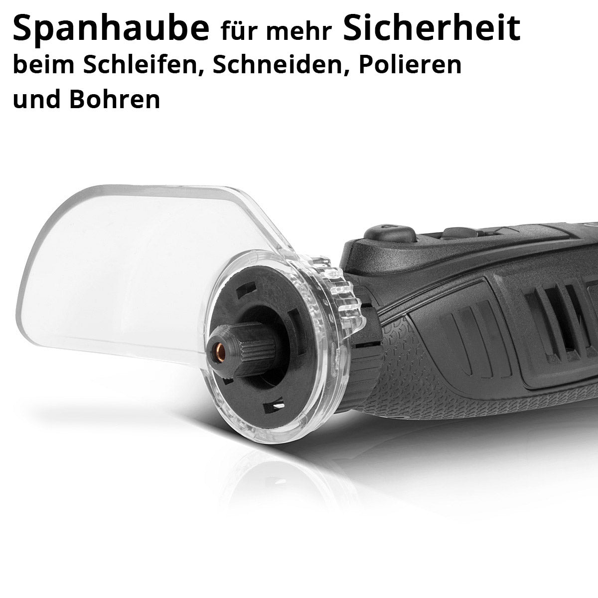 Amoladora multiusos a batería STAHLWERK AMF-80 ST 5.000-25.000 rpm 2.000 mAh herramienta multifuncional/herramienta rotativa/amoladora/miniamoladora con 53 accesorios y cable de carga USB