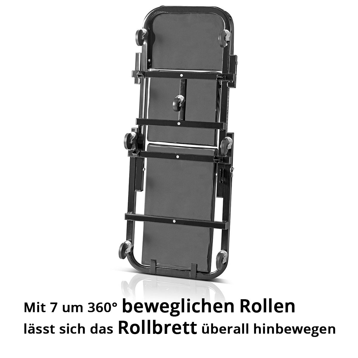 STAHLWERK 2 in 1 Werkstatthocker FRC-40 ST mit 150 kg Tragfähigkeit, faltbares Kfz-Rollbrett | Montagerollbrett | Werkstattliege | Montageliege mit Sitz- und Liegefunktion