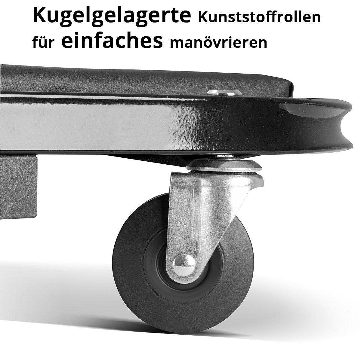 STAHLWERK 2 in 1 Werkstatthocker FRC-40 ST mit 150 kg Tragfähigkeit, faltbares Kfz-Rollbrett | Montagerollbrett | Werkstattliege | Montageliege mit Sitz- und Liegefunktion
