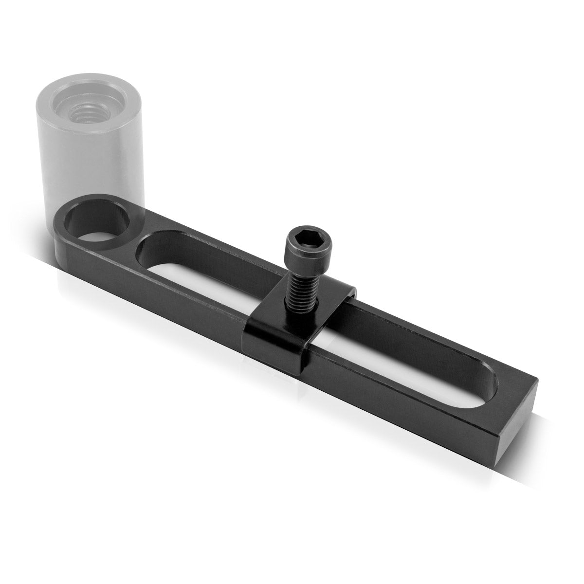 STAHLWERK variable stop with mounting magnet - universal fastening solution / fixing aid for welding tables with hole system D16