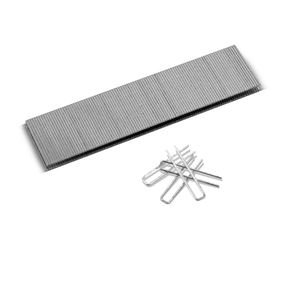 Graffe STAHLWERK tipo 90 (1,25 x 1,0 mm) con lunghezza 32 mm in set da 5000 | graffette | Punti per fissatrici manuali, ad aria compressa e elettriche