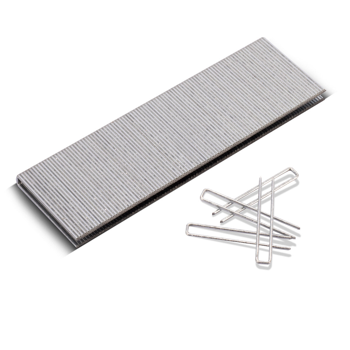 Graffe STAHLWERK tipo 90 (1,25 x 1,0 mm) con lunghezza 38 mm in set da 5000 | graffette | Punti per fissatrici manuali, ad aria compressa e elettriche