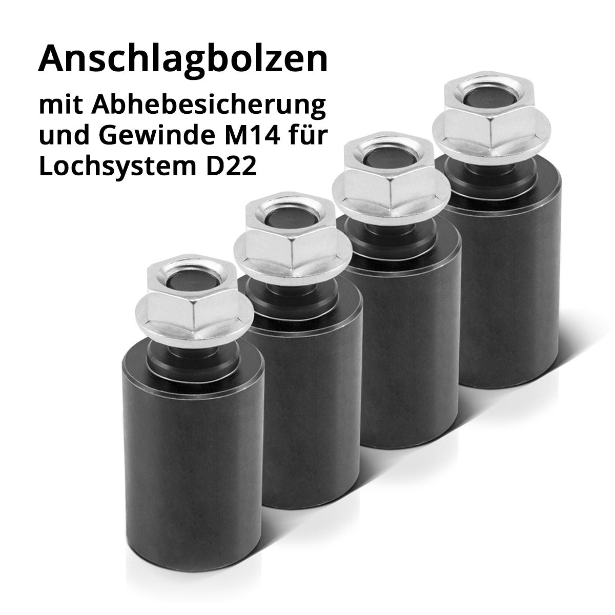 STAHLWERK Schweißtisch Set, Montagetisch mit D22 Lochsystem und 12 mm Arbeitsplatte als DIY-Bausatz im Set mit Magnetanschlägen, Schraubzwinge, Anschlag-, Spann- und Zentrierbolzen
