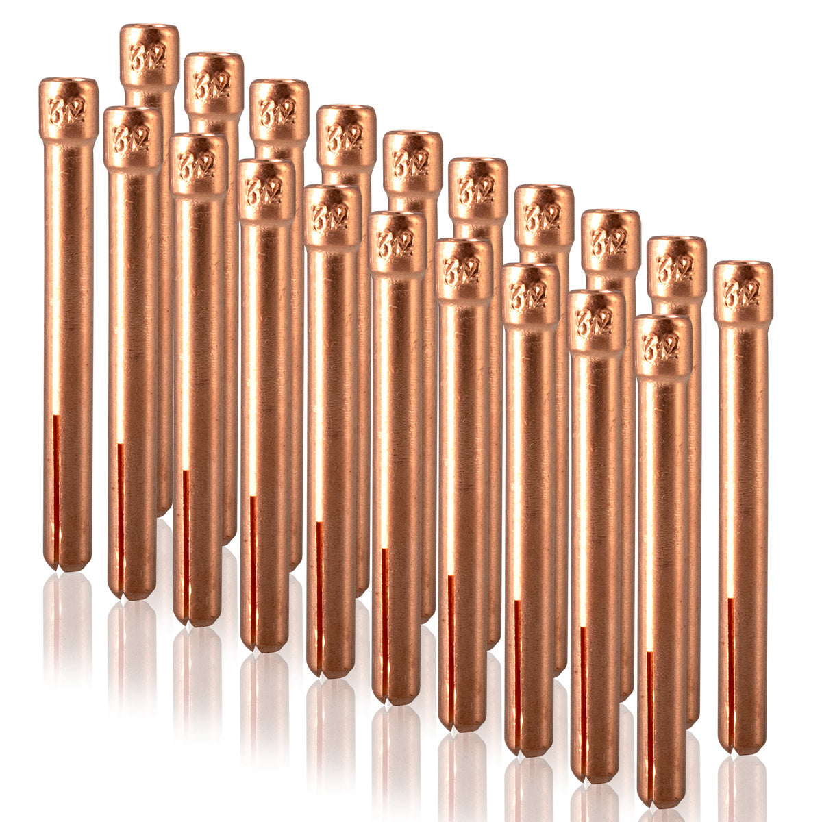 STAHLWERK set of 20 clamping sleeves 3.2 mm WP SR Binzel 17 18 26